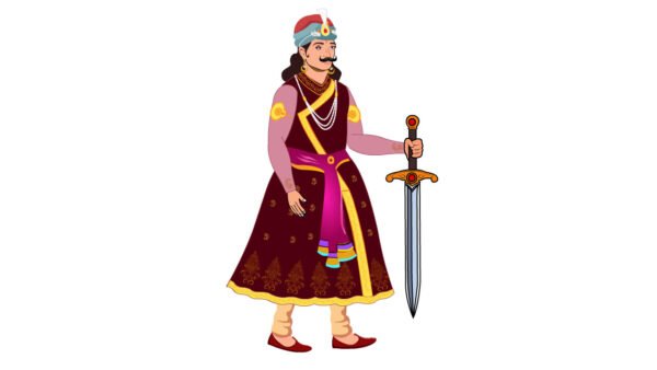 Prithviraj Chauhan 2D Character (RAJ001)